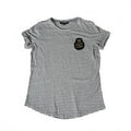 Lauren Ralph Lauren Striped T-Shirt Patch Detail Quiet Luxury Back to School