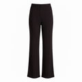 KC Stevens Women's XL Black Pants with Red Pinstripes Stretch Waistband