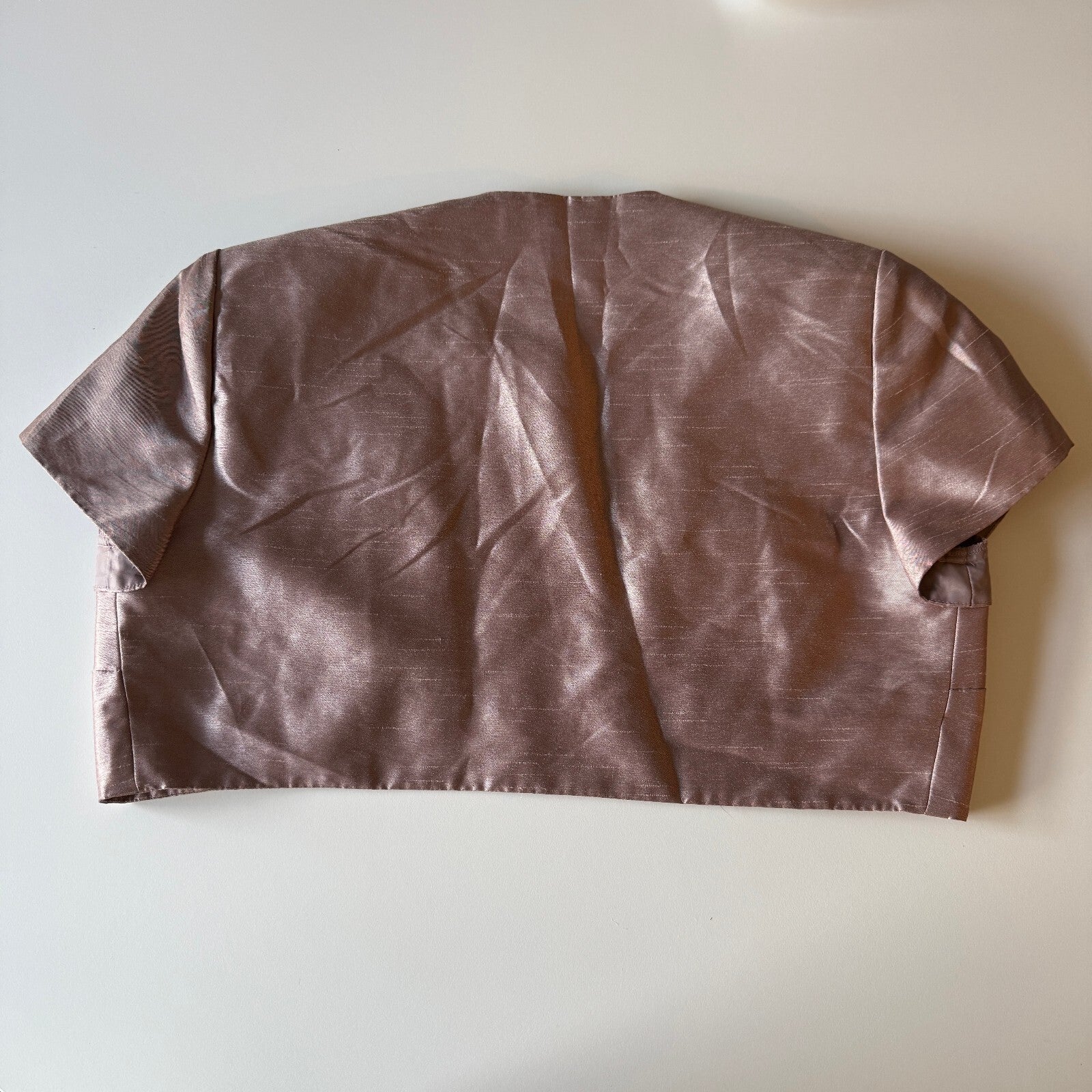Vintage Jessica Howard 1980s Cardigan Women's Layering Piece Champagne Gold
