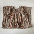 Bohemian Lightweight Printed Kingston Grey Elastic Waist Trousers
