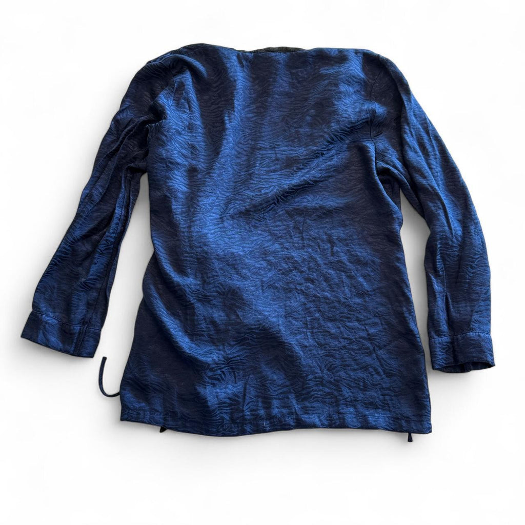Victoria's Secret Robe Dressing Gown Tunic Emerald Blue Bow Detail