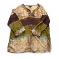 Sweet Magnolia Bohemian Tie Dye Tunic Sheer Lightweight