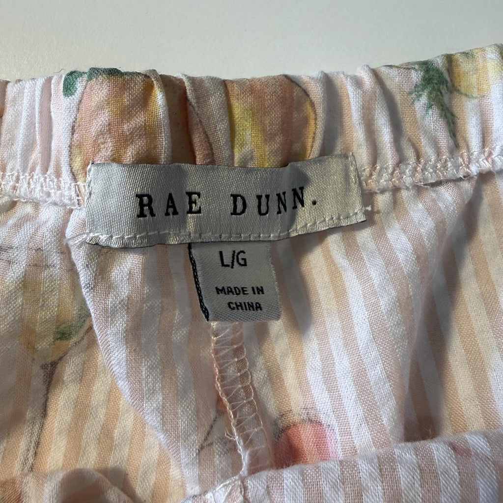 Rae Dunn 100% Cotton Boxer Shorts Size Large