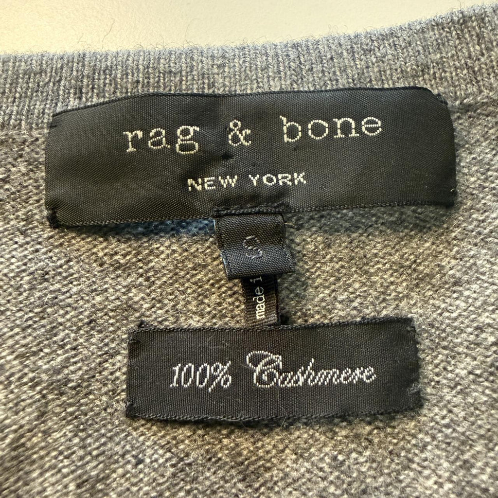 Rag & Bone Cashmere Knit Sweater Dress Cozy Fall Quiet Luxury Office School