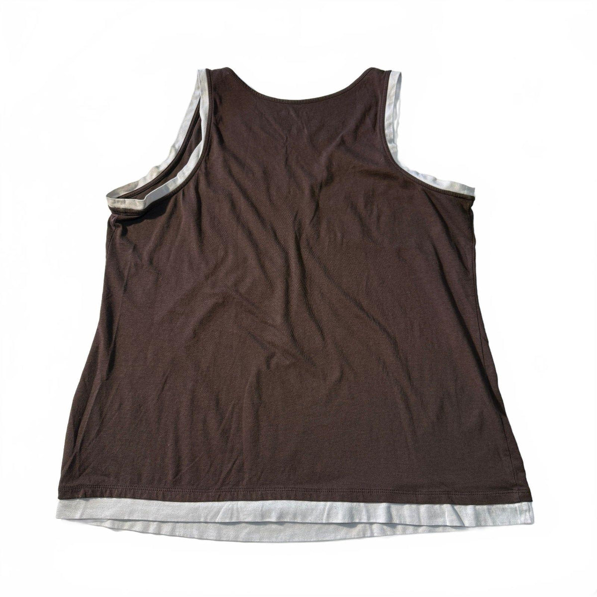Lane Bryant Bella Swan 2000s Layered Relaxed Fit Sleeveless Tank Top 14/16W